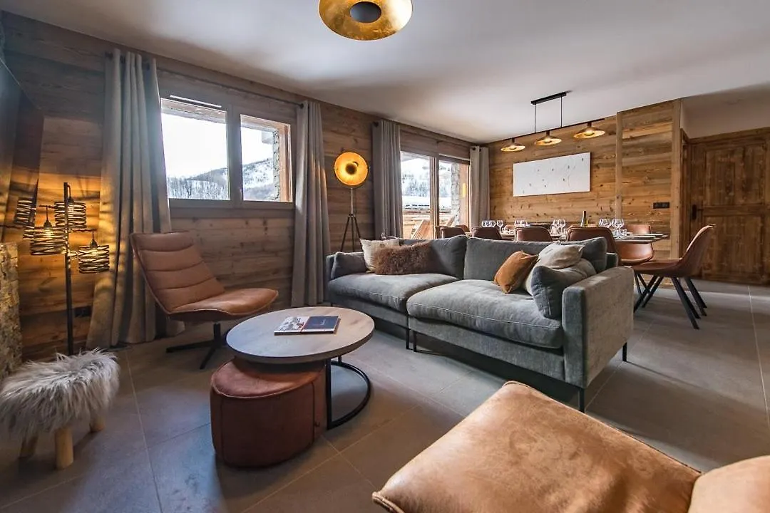 Appartement Neuf Et Spacieux Au Coeur Du Village Avec Sauna Saint-Sorlin-dʼArves Frankrijk